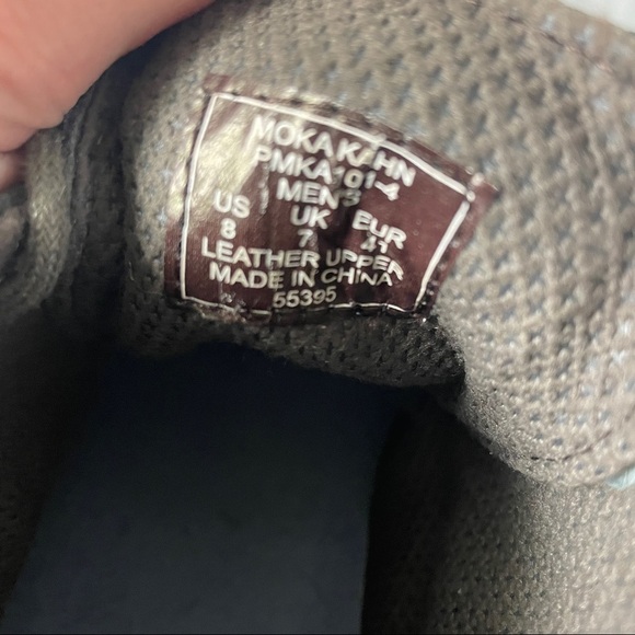 Penguin Moka Kahn Leather Ankle Boots Size 8 - Picture 11 of 12